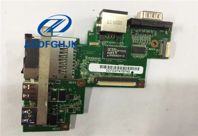 

for Dell Latitude 7404 Lan Ethernet SD Slot USB 3.0 VGA Board 0PVMCK PVMCK cn-0PVMCK Tested 100 test ok