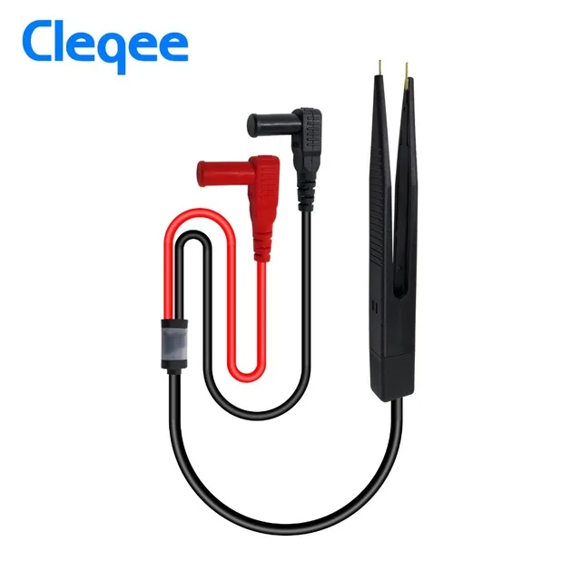 NEW Cleqee P1510 SMD Chip component LCR testing tool Multimeter tester meter Pen probe lead tweezers