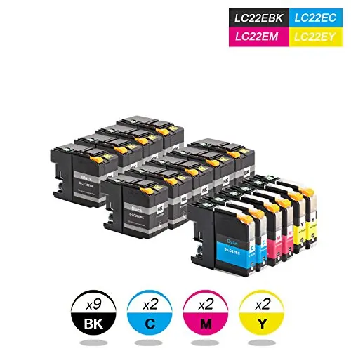 

INK WAY INK WAY 15 PACK LC-22 E Ink Cartridges for Brother MFC-J5920DW