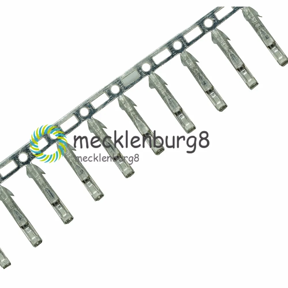 100 قطعة دوبونت سلك توصيل معزز كابل الإسكان أنثى دبوس كونتور محطة 2.54 مللي متر جديد