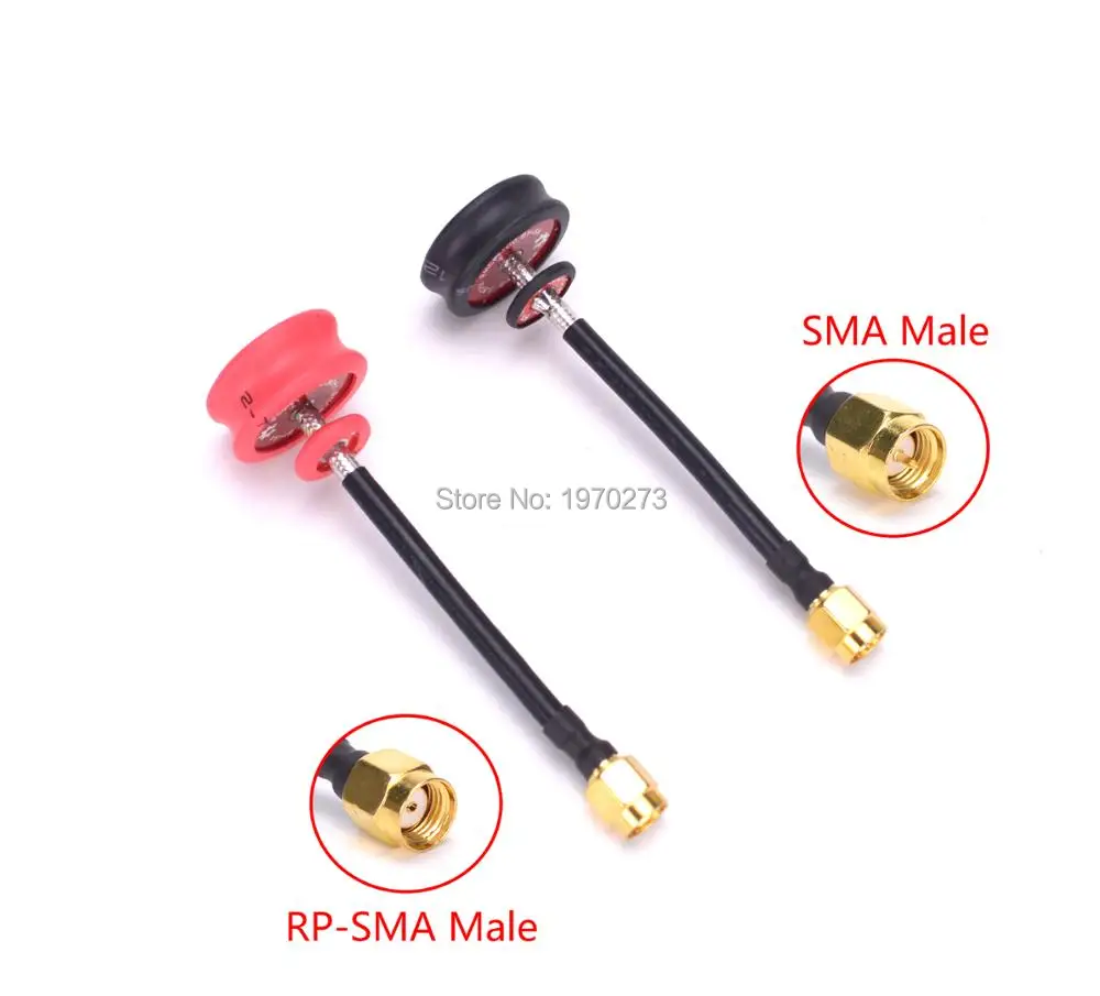 1PCS Pagoda 2 FPV Pagoda-2 5.8GHz FPV Antenna SMA & RP-SMA Connector For FPV RC Racing Drones Long / Short Version