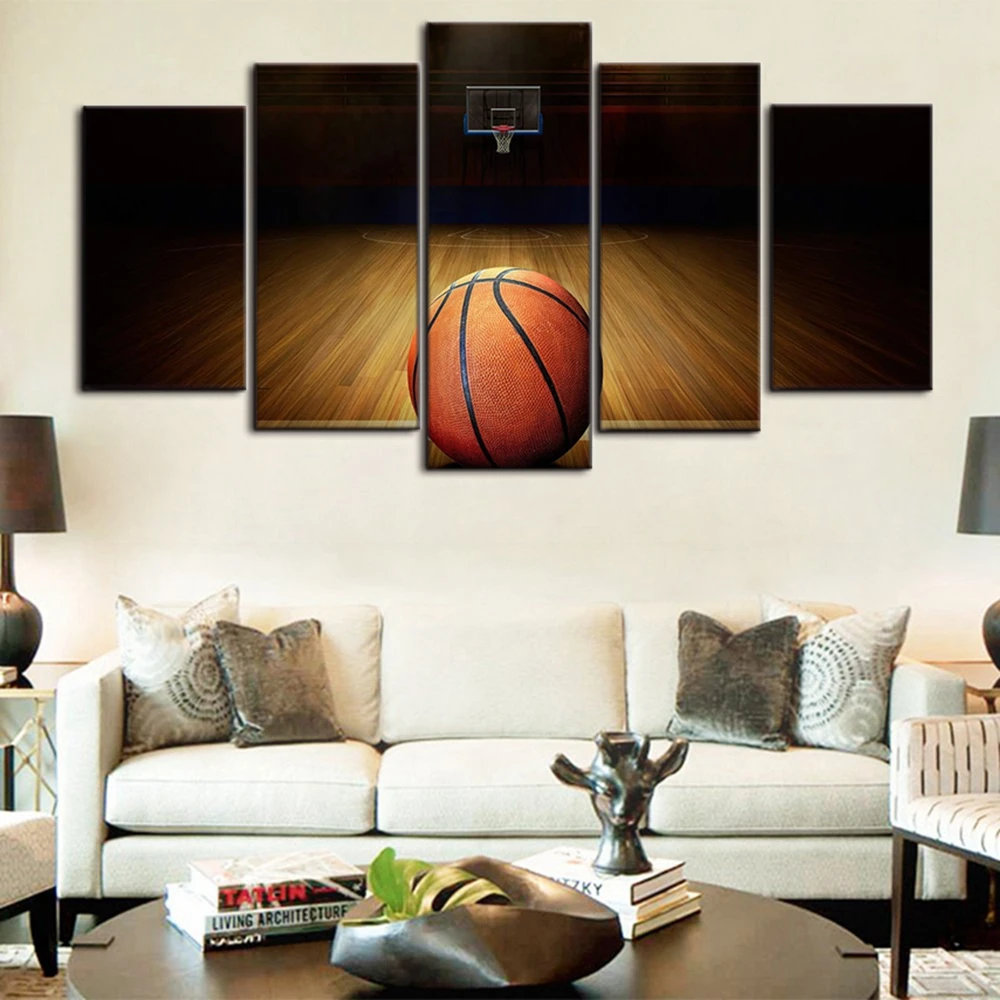 

Sport Basketball Course Wall Art Bedroom kid's Room Basketball Poster and Print Artwork for Gym Home Decor Dropshipping