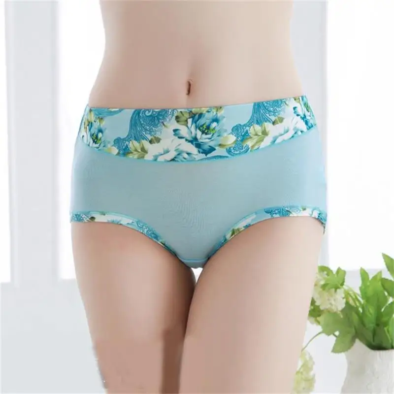 New Underwear Women Floral Panties Print Women\'s Panties Shorts Breifs Sexy Lingeries Female Panties Cotton Underwear For Women