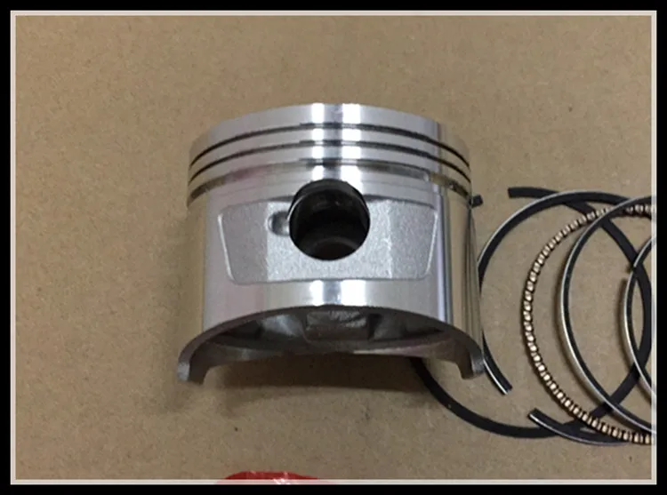 Loncin motorcycle CB200 LC200 CG200 LV163ML-2 Piston ring assembly Piston diameter 63mm Piston pin 15mm Convex top Water-cooled