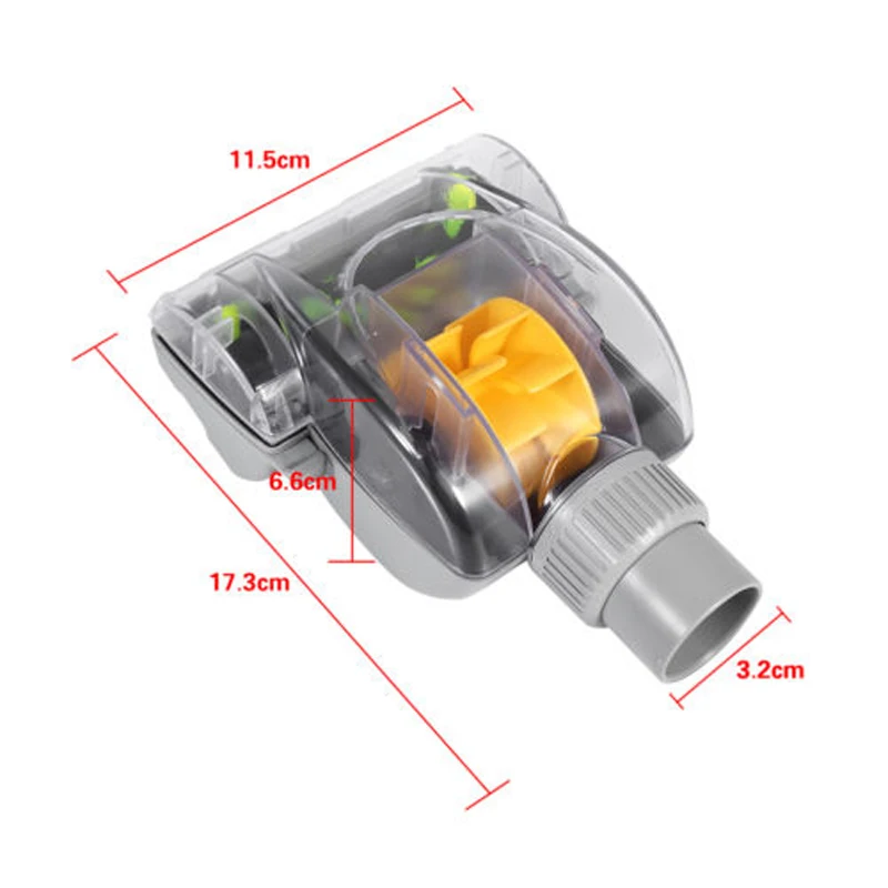 32mm Vacuum Dust Collector Cleaner Plastic Pet Hair Remover Sofa Turbo Brush For Vacuum Cleaner Spare Parts Accessories