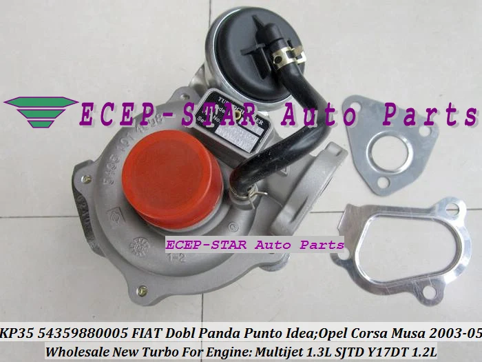 KP35 54359880005 54359700005 Turbo Turbocharger For  FIAT Dobl Panda Punto For OPEL Corsa Musa 03- 1.3L Multijet SJTD Y17DT 1.2L