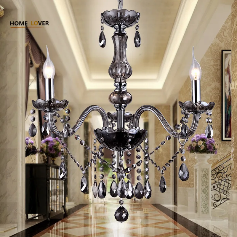 Luxury Crystal Chandelier Light Living Room Lamp lustres de cristal indoor Lights Crystal Pendants For Chandeliers Free shipping