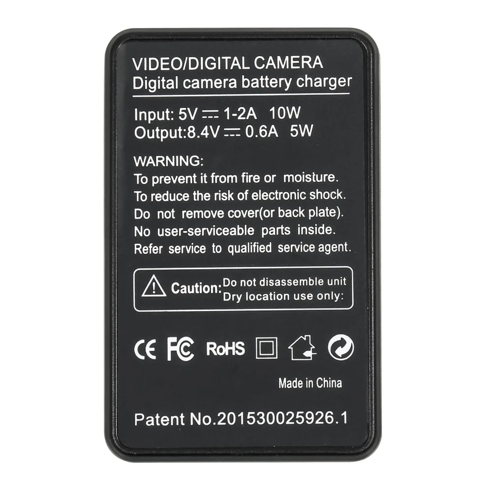 LP-E6NH LP-E6N LP-E6 LP-E6P LCD Battery Charger Compatible with Canon EOS 5DS, 5D IV/III/II, 5D Mark IV/III/II, 6D, 6D II, 7D