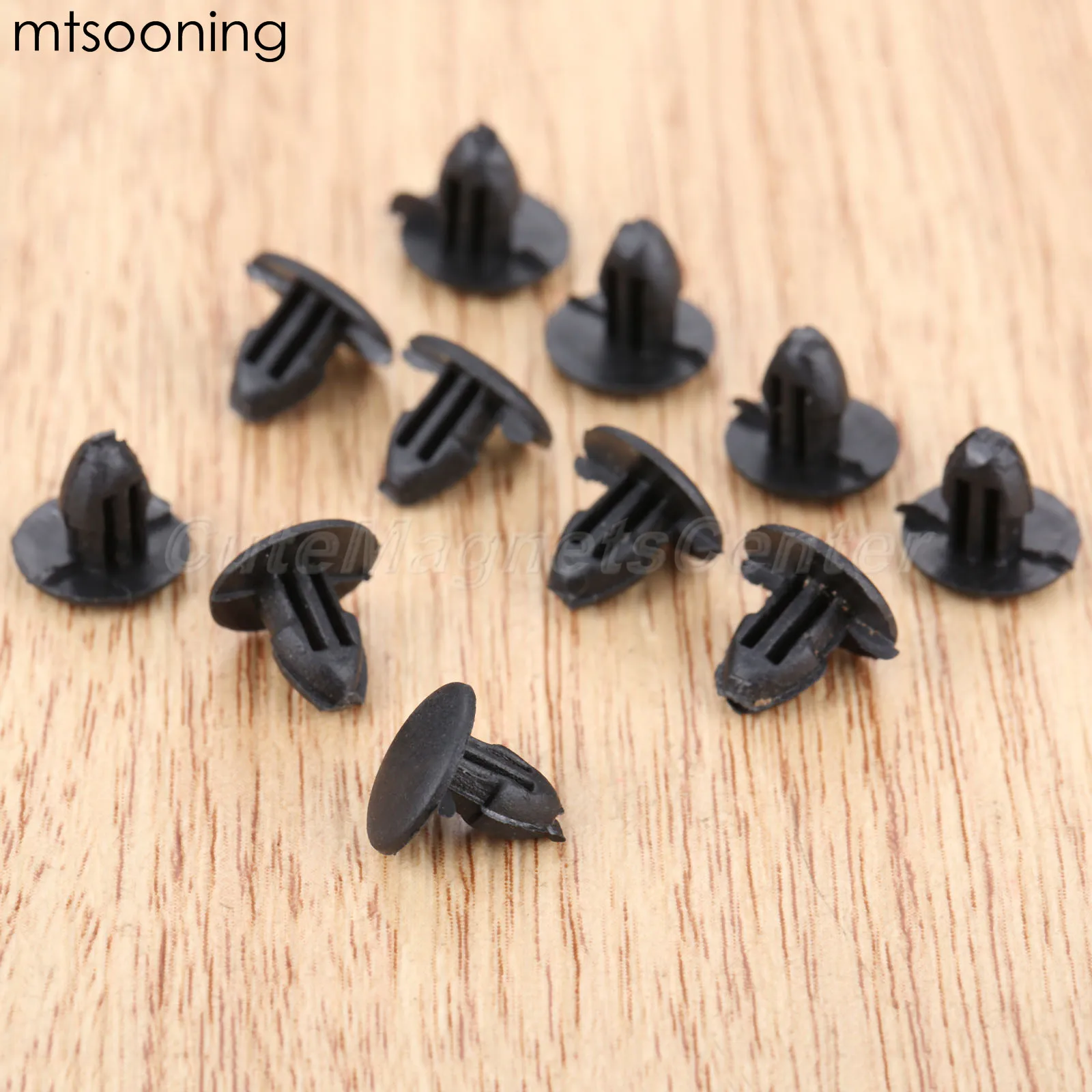 mtsooning 100pcs 4mm Hole Automotive Trim Panel Sealing Rivets Plastic Sealing Nail Retaining Clips eettering Clips