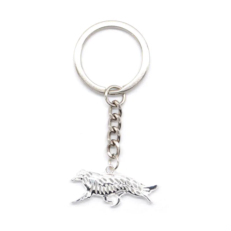 New Arrival Bag Key Holders Border Collie Pendant Keychains