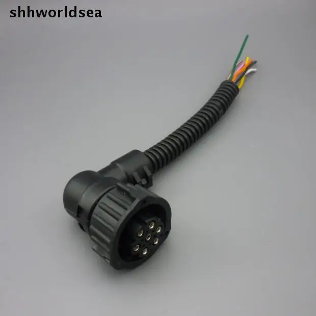 

Shhworldsea 15 шт. 7-контактный автомобильный разъем для dongfeng tianlong kam day для mercedes-benz ACTROS taillight assembly auto plug socket