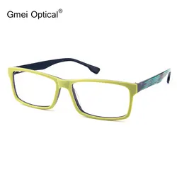 Gmei Optical Classic Square Acetate Women Full Rim Finished Prescription Glasses Men Spectacles T9051