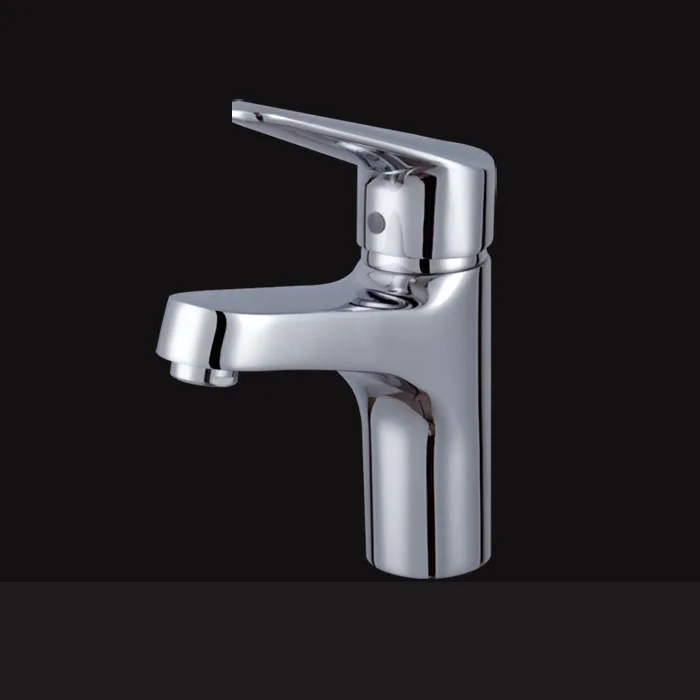 Wholesale Retail Promotion Hot Cold Polished Chrome Finished Brass Bathroom Basin Faucet Vanity Sink Mixer Tap Torneira