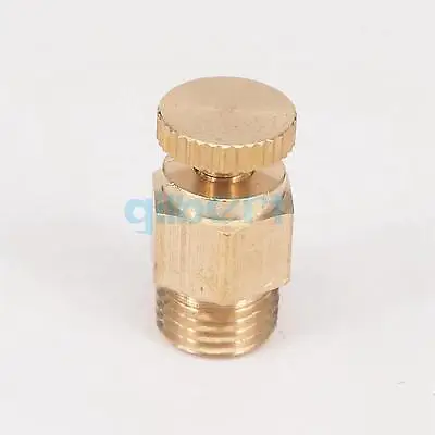 Messing 1/8 "1/4" 3/8 "1/2" BSP M8x1 M10x1 M12x1 M12x 1,25 M12x 1,75 Männliche Manuelle Auspuff ventil Luft Release Ventil Vent Ventil Heizung – Detail 3