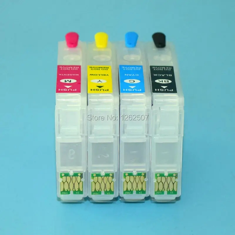 XP-231 XP-431 XP-241 XP-441 T296 T297 T2971 T2962 T2963 T2964 Refillable Ink Cartridge With Chip For Epson XP231 431 241 Printer