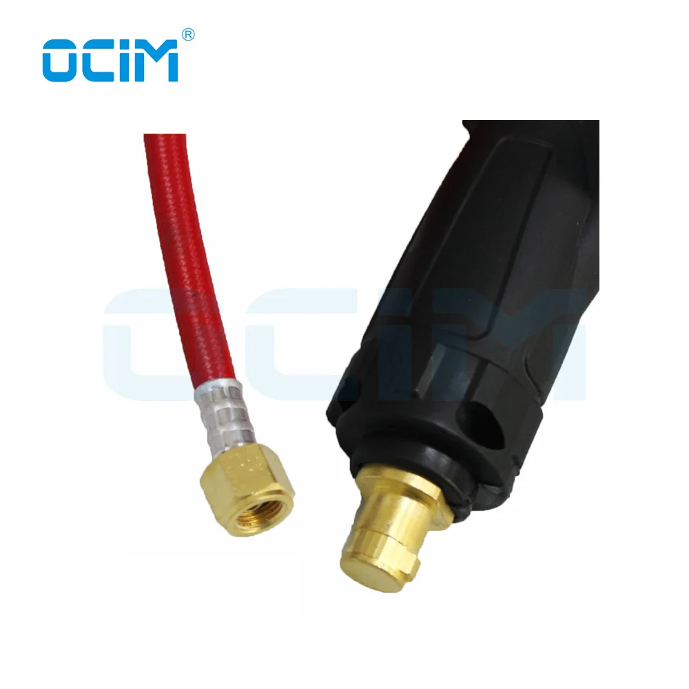 Imagem -06 - Tocha de Soldagem com Mangueira Super Macia 4m Conector 35 a 70 Wp26