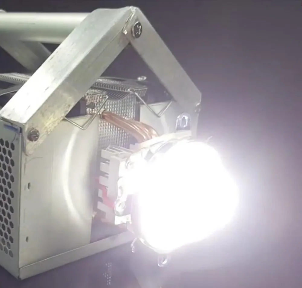 DIY LED U-HOME Hohe CRI RA 95 + COB LED Tageslicht Weiß 5600K DC47-56V 4,1 EIN 200W 21000LM für DIY Scheinwerfer/Home Cinema Projektor – Detail 9