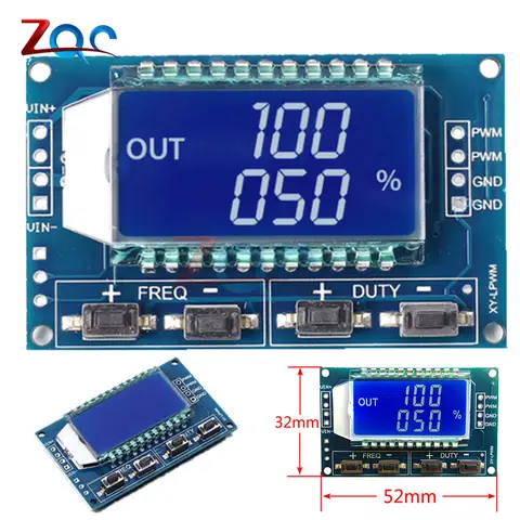 PWM Signal Generator LCD 1Hz-150Khz diymore