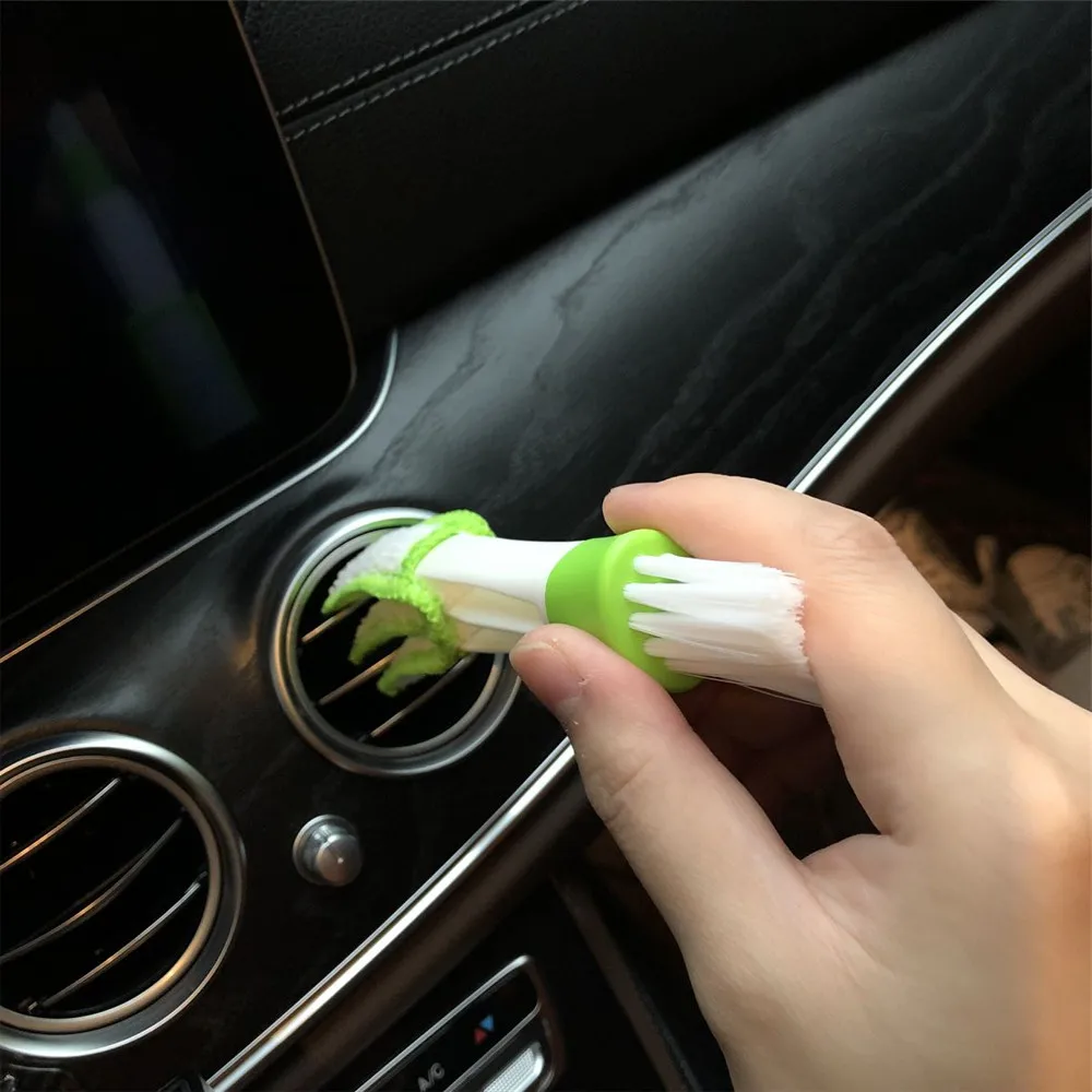 Car Cleaning Brush Accessories For Toyota SIENTA Vellfire Verso PROACE Hilux Tacoma Tundra 4Runner FT-EV FT-HT FT-AC AYGO