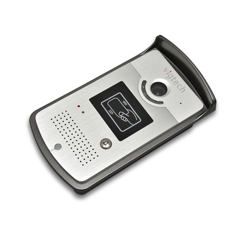 Vigtech Video Door Phone with Intercom Key System Bell Outdoor Unit Camera IR Night Vision For Home/Apartment Waterproof Phone