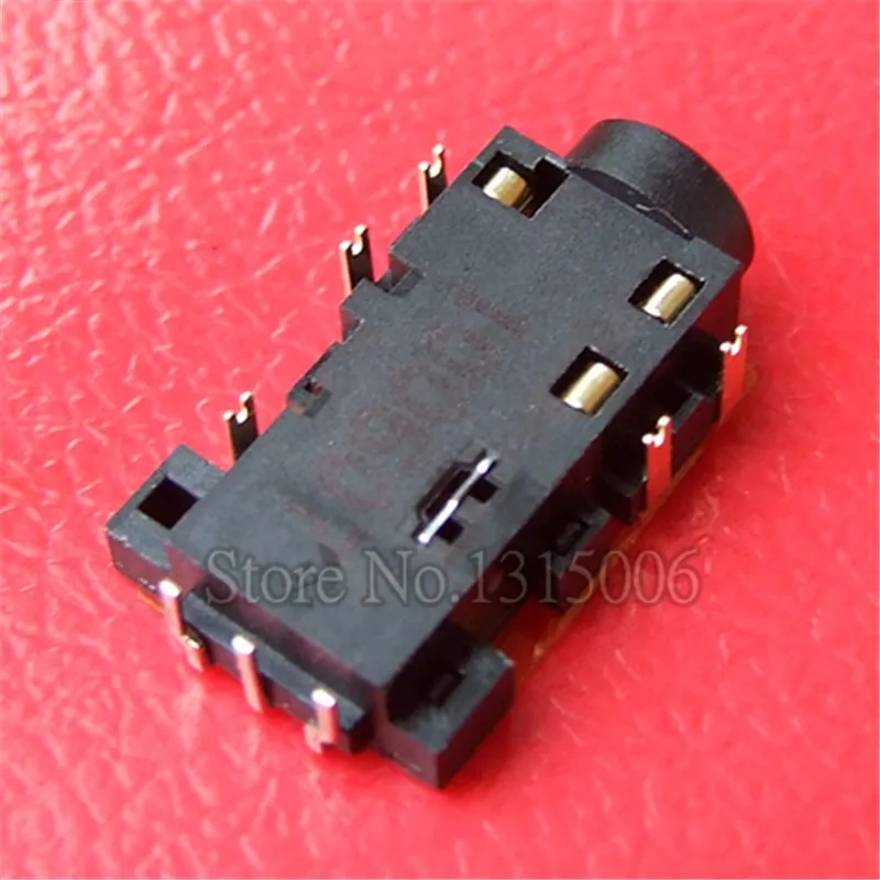 Audio Jack 3.5 Port for Lenovo Z370 Z470 Z475 U310  8Pin Headphone Microphone Socket 3.5mm Connector