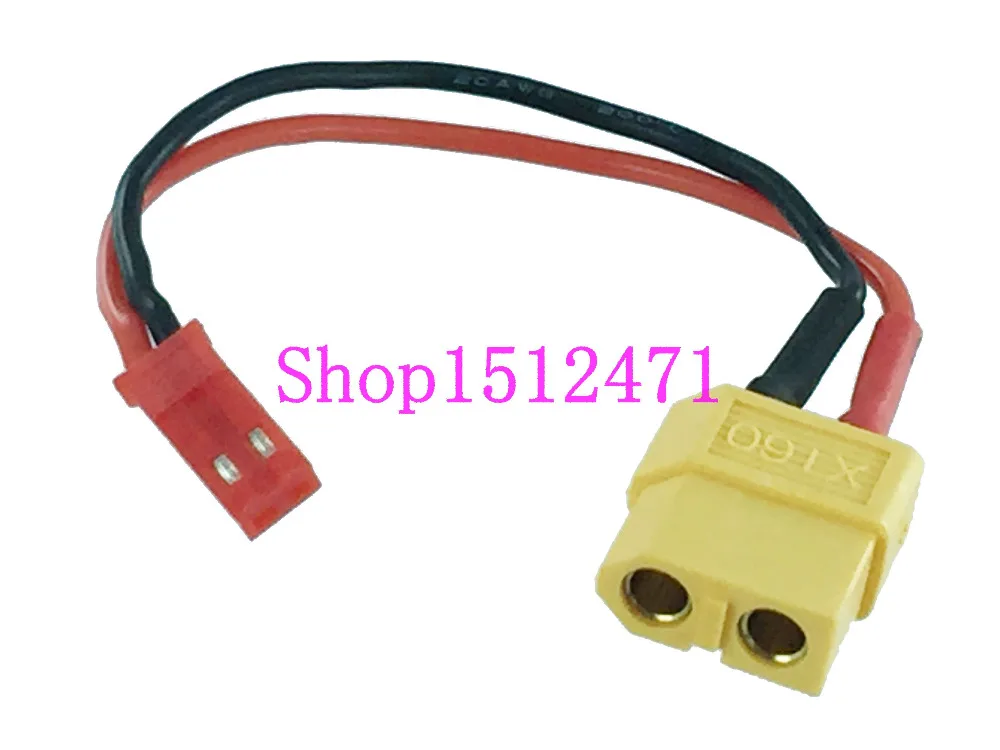 1pce XT60 female to JST male charger lead cable for Plane Car Helicopter