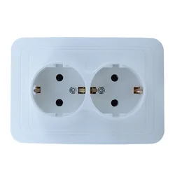 European-style Two-mounted Wall European Standard Power Outlet German 16A Double Socket OA810DB