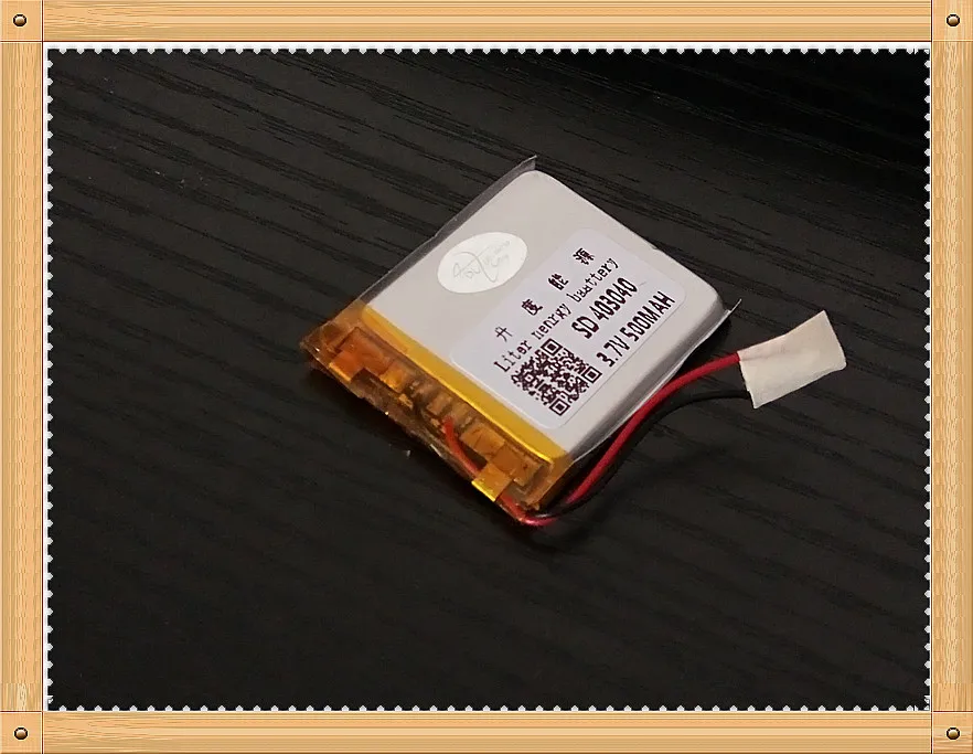 أفضل بطارية العلامة التجارية 3.7 V 500 mAh قابلة للشحن بطارية ليثيوم بوليمر ل GPS PSP سماعة رأس بخاصية البلوتوث Mp3 Mp4 خلوية الطاقة الاحتياطية