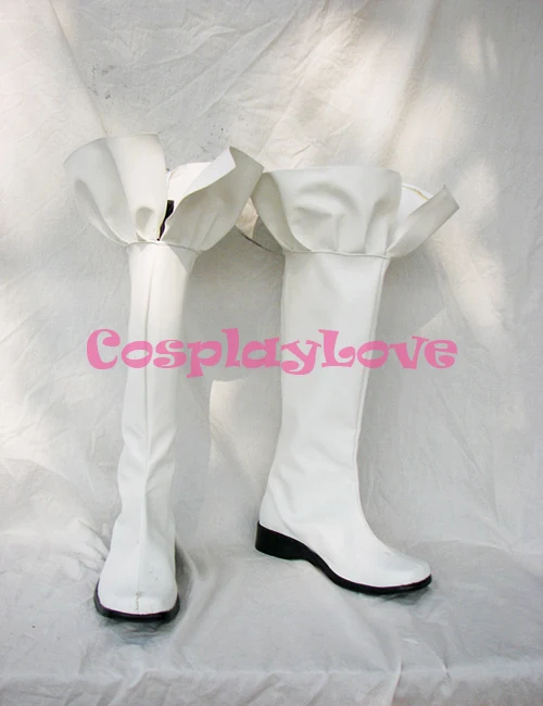 Gundam Seed Destiny Lacus Cosplay Scarpe Stivali Fatti A Mano Su Misura Per Halloween Di Natale CosplayLove