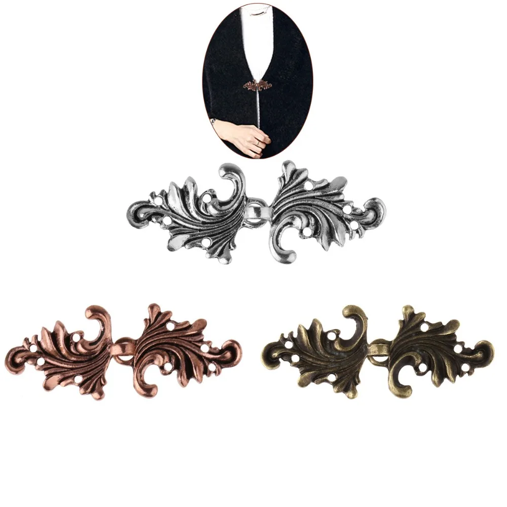 

5Pairs Chinese Frog Button Knot Buttons Leaf Closure Fastener Cape Cloak Clasp Fasteners Cardigan Clip Sewn On Clothes Cheongsam