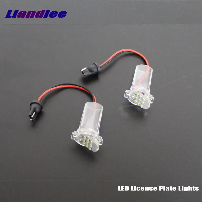 

Liandlee Car License Plate Lights For Toyota Wish AE20 2009-2016 Auto Number Frame Lamp Bulb LED Electronic Accessories