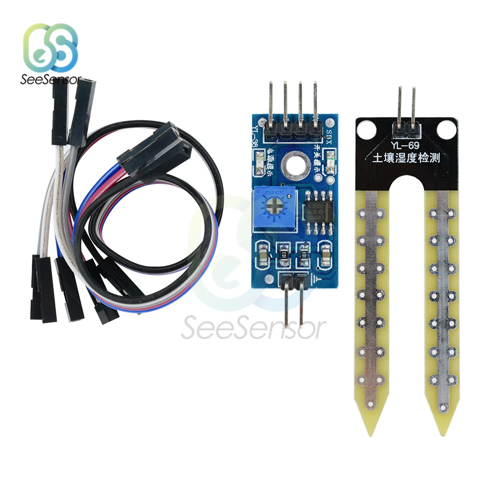 Soil Moisture Hygrometer Detection Humidity Sensor Module For arduino Development Board Smart Electronics DIY Kit