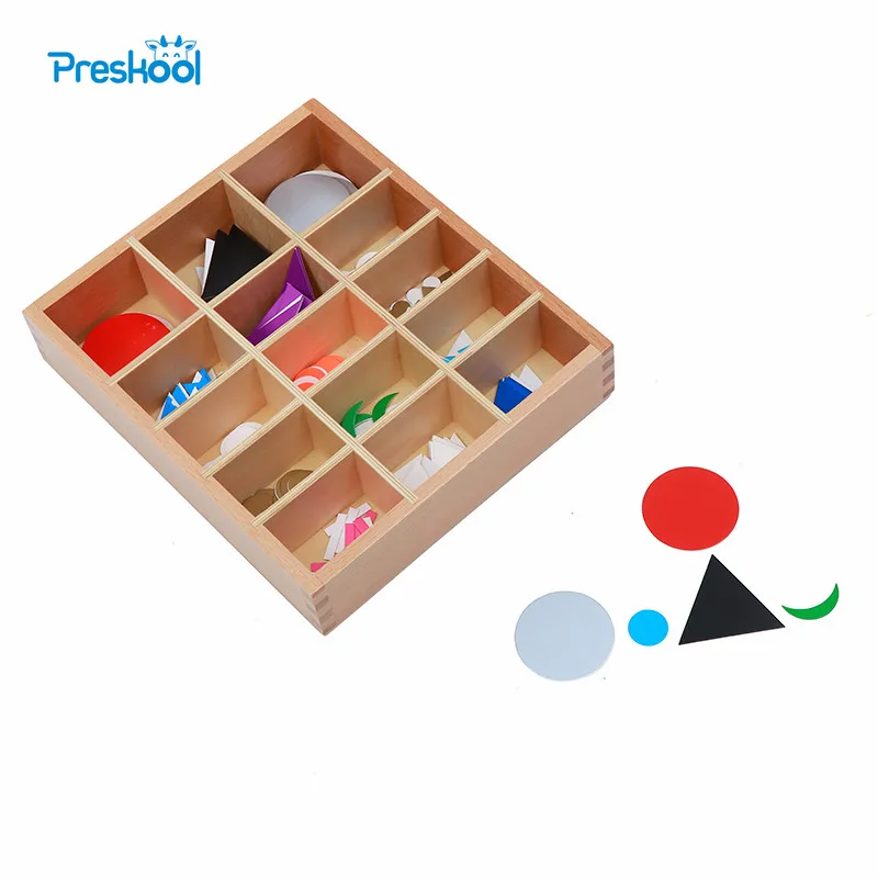 Baby Speelgoed Montessori Kaart Grammatica Symbolen met Doos Math Vroegschoolse Onderwijs Voorschoolse Training Leren Speelgoed