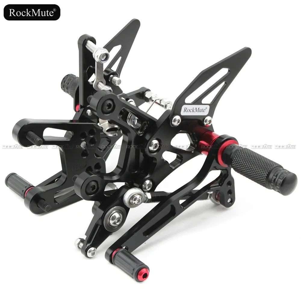 

Motorcycle Rearsets For Kawasaki ZX-10R ZX10R 2016-2024 Reverse Quick Shifter Footrest Foot Pegs Brake Shift Rear Set Racing