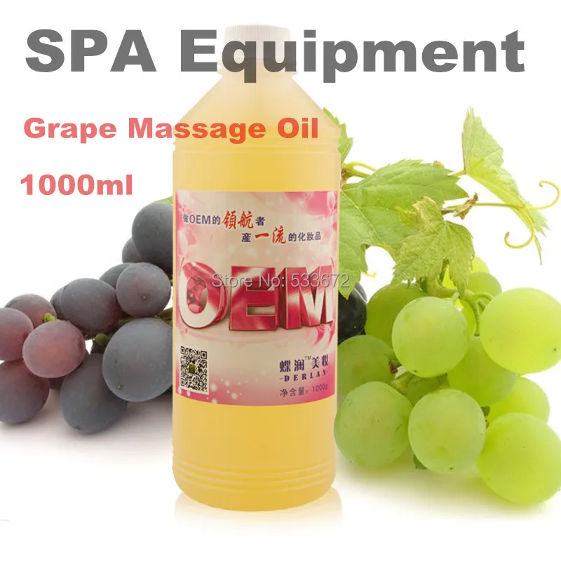 Grape Seed Massage SPA Oil Beauty Salon Equipment 1000ml Semi Finished Product Handmade