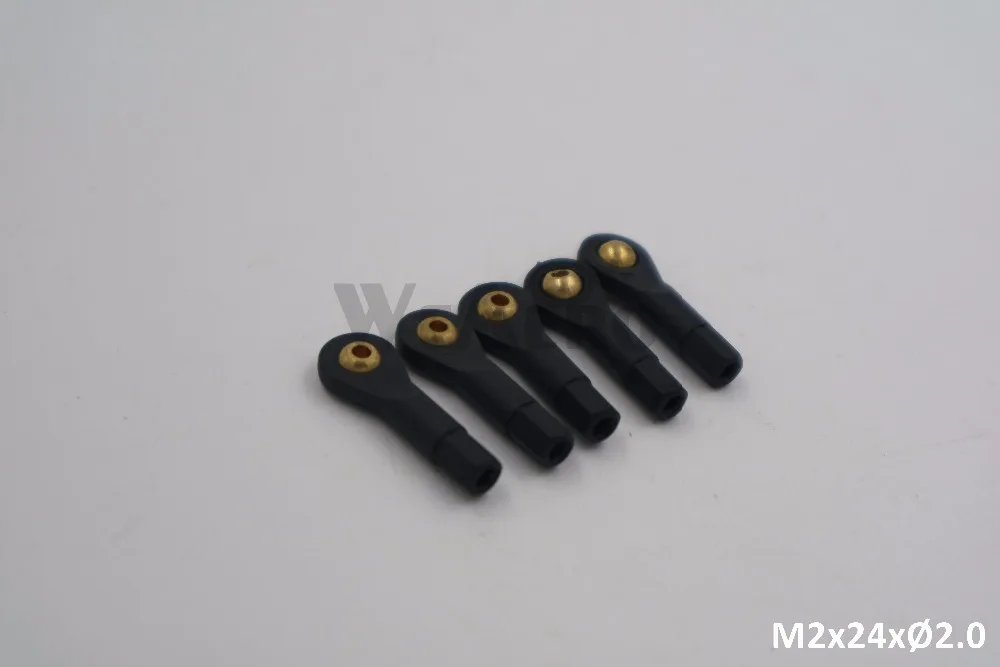 5pcs  Standard Type Ball Linkage M2*H4*L24*D2.5mm