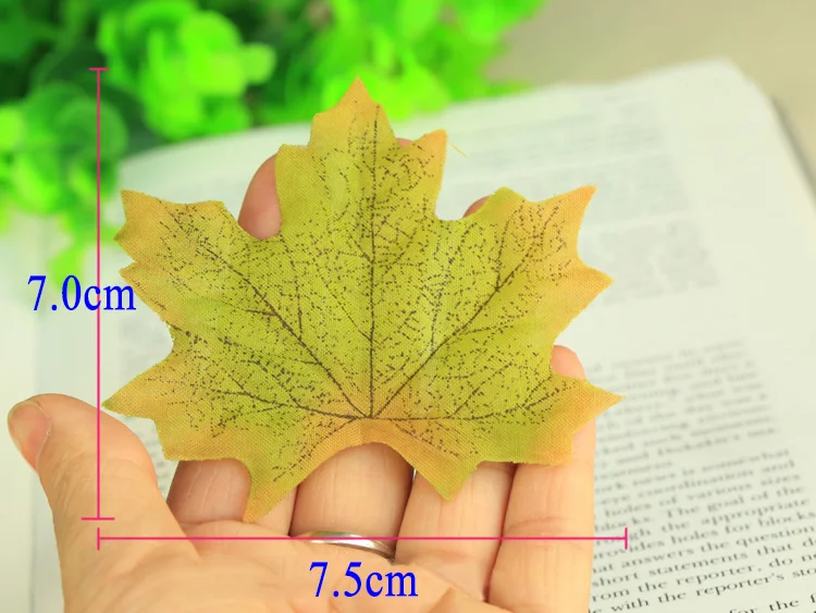 5 ชิ้น/ล็อตที่มีสีสันใบเมเปิ้ลผ้าไหมผ้า Leaf Vivid ฤดูใบไม้ร่วงใบไม้ร่วงพื้นหลังการถ่ายภาพ Props INS ฉากหลังอุปกรณ์เสริม