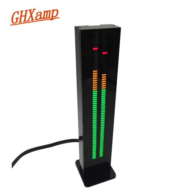 AS60 LED poziomu głośności wyświetlacz miernik VU muzyki spektrum elektroniczny DIY zestawy 2.0 kanał 60-segmentu profesjonalnego objętość VU table1pc