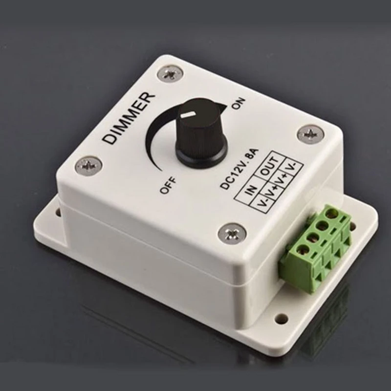 High Quality 12V 8A 96W PIR Sensor LED Strip Light lamps Switch Dimmer Brightness Controller