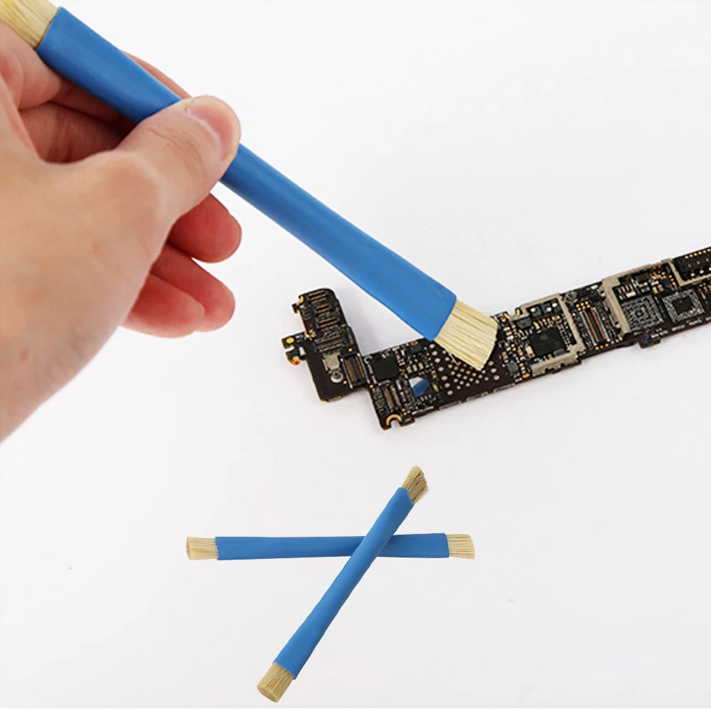Anti-Statische Stof Borstel Schoonmaak Tool Voor iPhone iPad Samsung IC Chip Motheraboard BGA Reparatie Tools Kit Outillage
