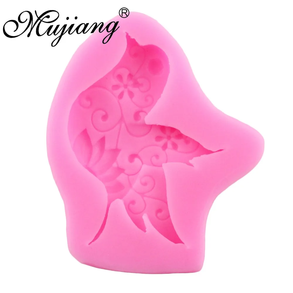 Dove Peace Resin Clay Candy Molds Fondant Chocolate Mold Silicone Cake Moulds Sugarcraft Cake Decorating Tools XL160