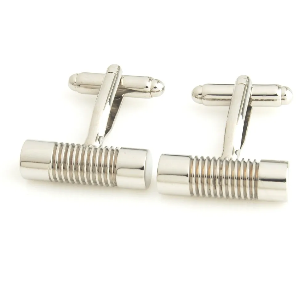 YH-1259 Plain Metal Cufflinks,Classic Mens Cufflinks - Factory Direct Wholesale