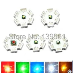 

10X XPE XP-E 3.5W LED Emitter White RGBW LED on 8MM 10MM 12MM 14MM 16MM 20mm pcb board