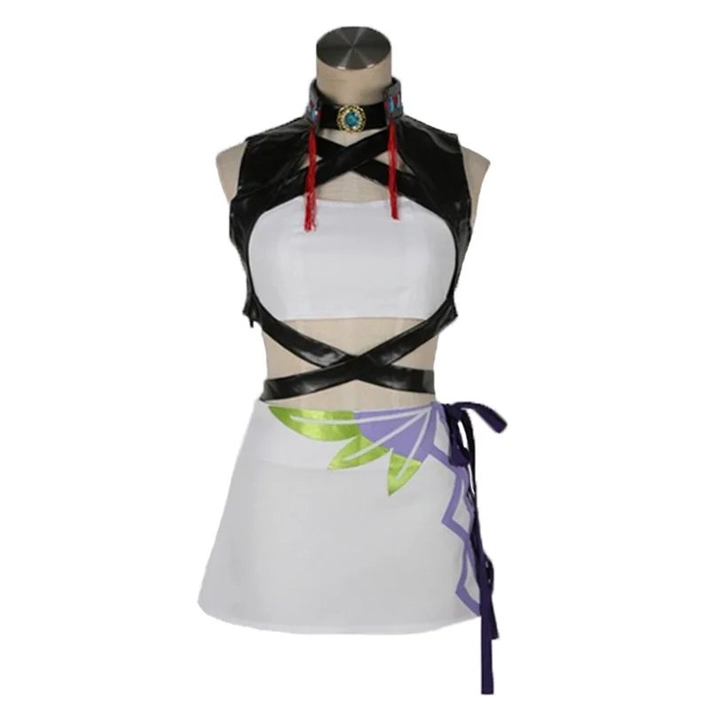 Tales of Xillia Spirits Milla Maxwell Dress Cosplay Costume with hand cover and shoe covers