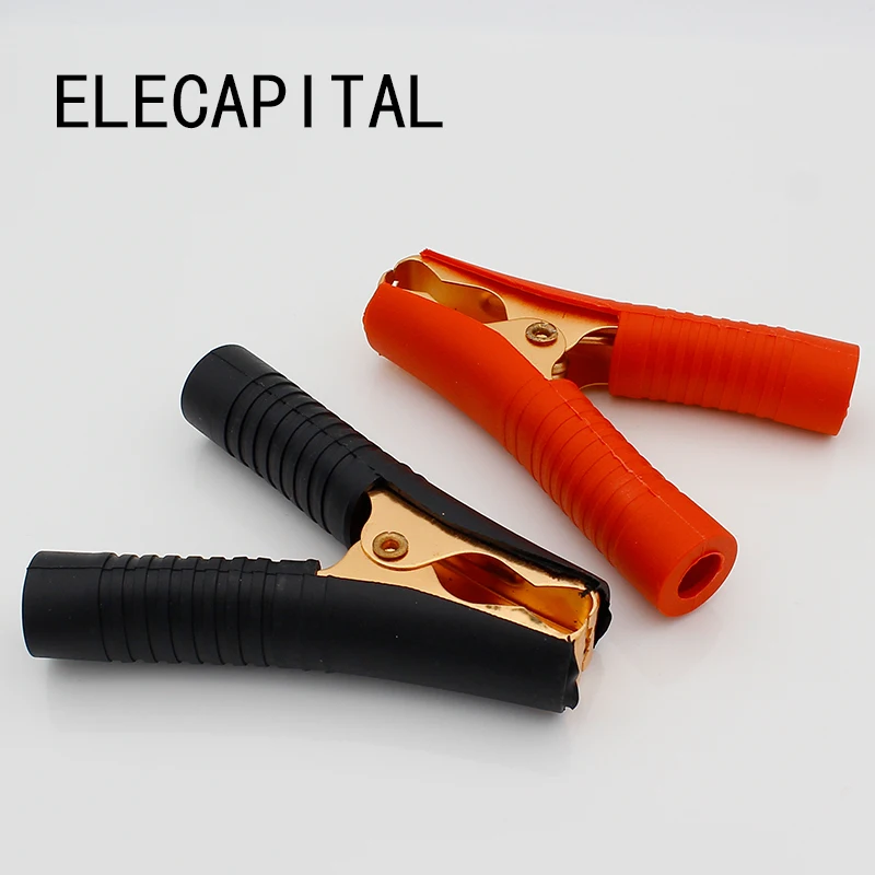 Hot Car Alligator Clips Battery Clamps Crocodile Clip 100A Red+Black