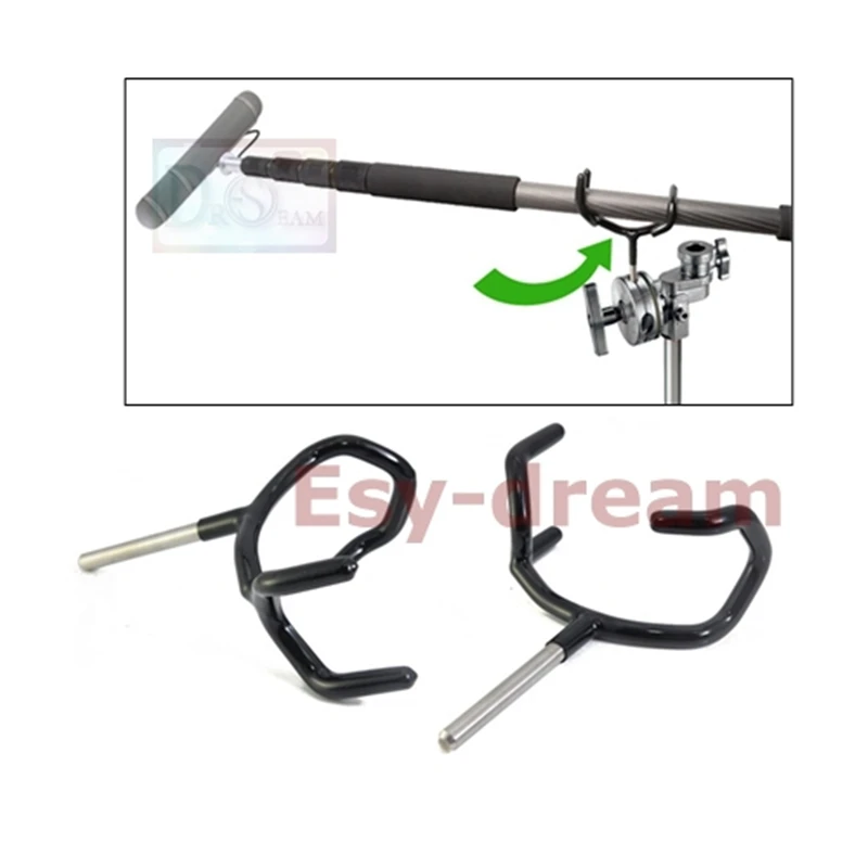 MIC Audio Boom Pole Holder Metal Support C-Stand Stand for Rode Shure Takstar Microphone PS141