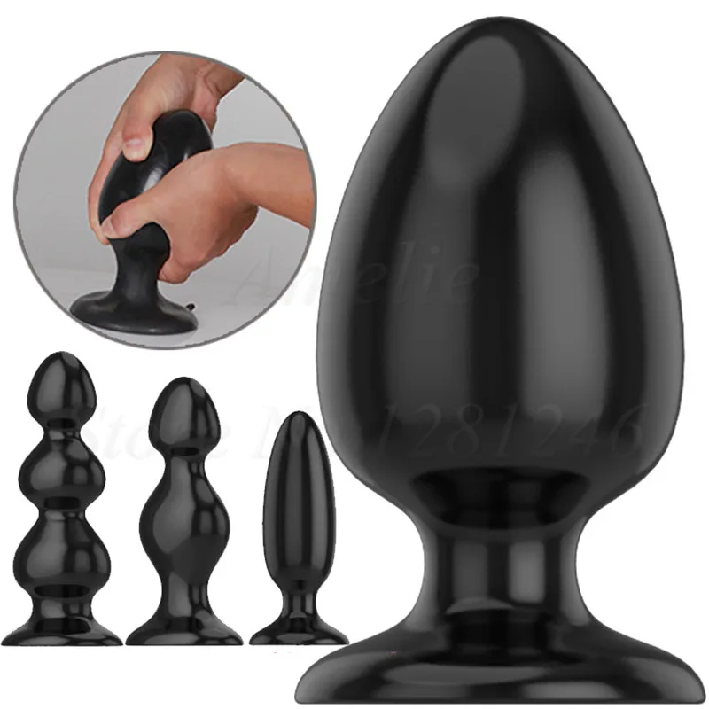 Huge Anal Sex Toys Large Butt Plug Dilatador Prostata Massager For Men Woman Gay Adult Anus Expansion Stimulator Big Anal Beads