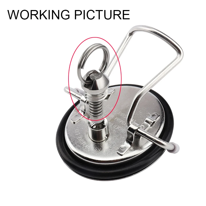 Stainless Steel Pressure Relief Valve for Ball Lock Cornelius Kegs Lid Home Beer Soda Making Bar