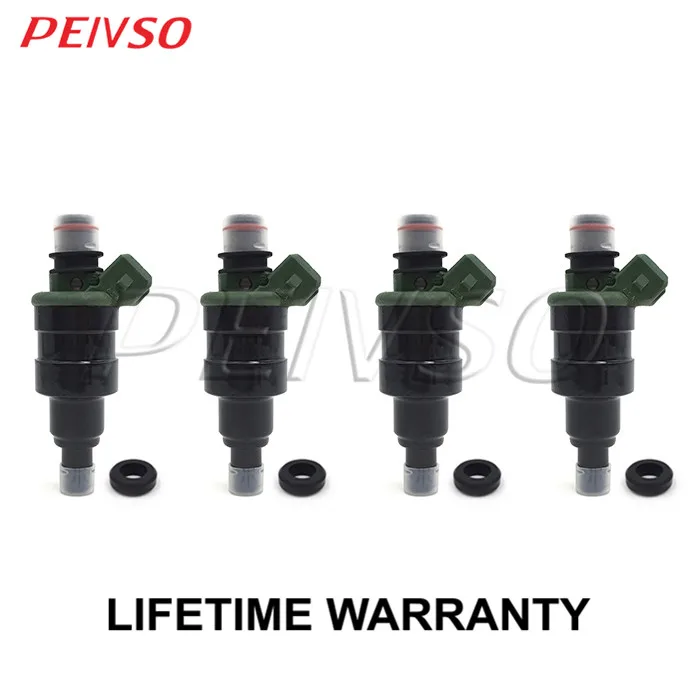 

PEIVSO 4pcs 23250-70010 23209-70010 Fuel Injector For TOYOTA EU / General CRESSIDA TX62,RX6*,MX6*,LX60 2.0L 1GE