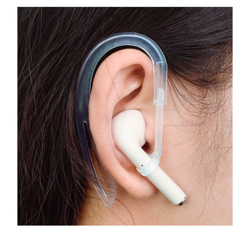 Bluetooth Earphone silicone Earhook for airpods 1/2 earpods Loop Clip Headset Ear Hook Replacement Headphone Accessories